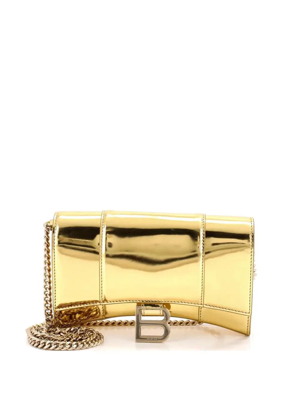 Balenciaga Hourglass Chain Wallet #343673B12B
